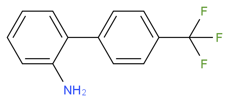 4'-(Trifluoromethyl)[1,1'-biphenyl]-2-amine_分子结构_CAS_)
