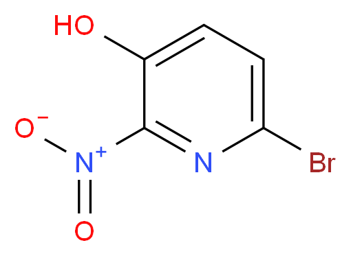 6-Bromo-2-nitropyridin-3-ol_分子结构_CAS_443956-08-9)