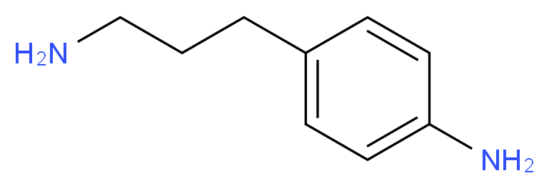 4-AMINO-BENZENEPROPANAMINE_分子结构_CAS_61798-01-4)