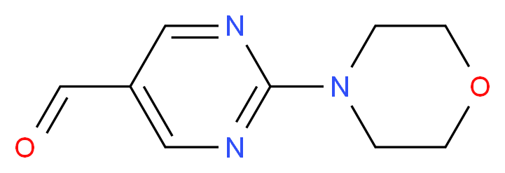 2-morpholinopyrimidine-5-carbaldehyde_分子结构_CAS_842974-69-0)