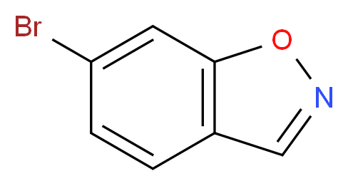 6-Bromo-1,2-benzisoxazole_分子结构_CAS_1060802-88-1)