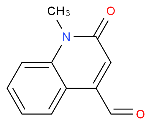 1,2-Dihydro-1-methyl-2-oxoquinoline-4-carboxaldehyde_分子结构_CAS_15112-98-8)