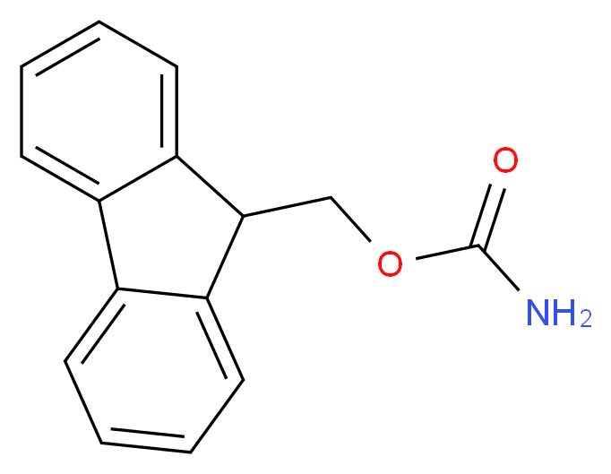 9-Fluorenylmethyl carbamate_分子结构_CAS_84418-43-9)