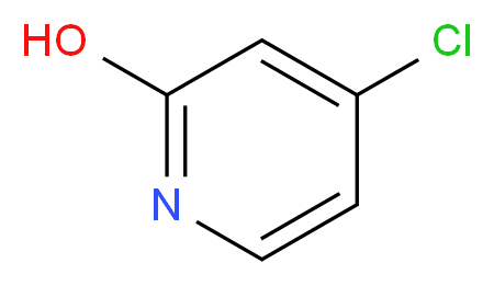 4-Chloro-pyridin-2-ol_分子结构_CAS_40673-25-4)