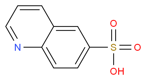 Quinoline-6-sulfonic acid_分子结构_CAS_65433-95-6)