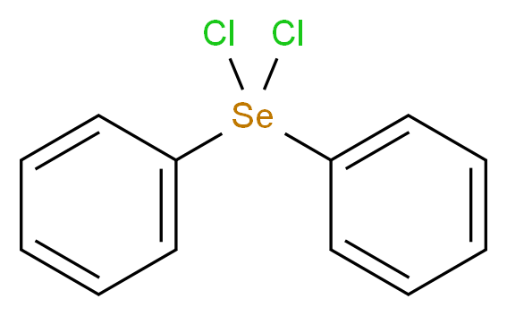 (phenylchloro-$l^{4}-selanyl)benzene_分子结构_CAS_2217-81-4