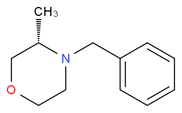 (S)-4-Benzyl-3-MethylMorpholine_分子结构_CAS_120800-91-1)