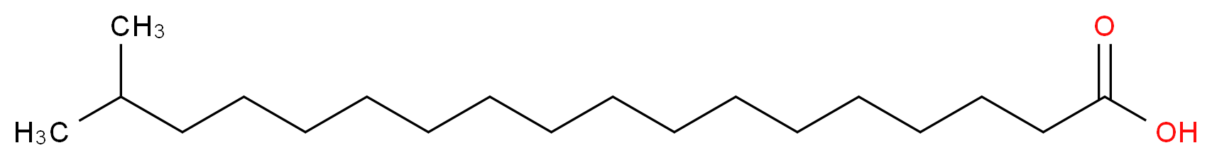 17-methyloctadecanoic acid_分子结构_CAS_2724-59-6