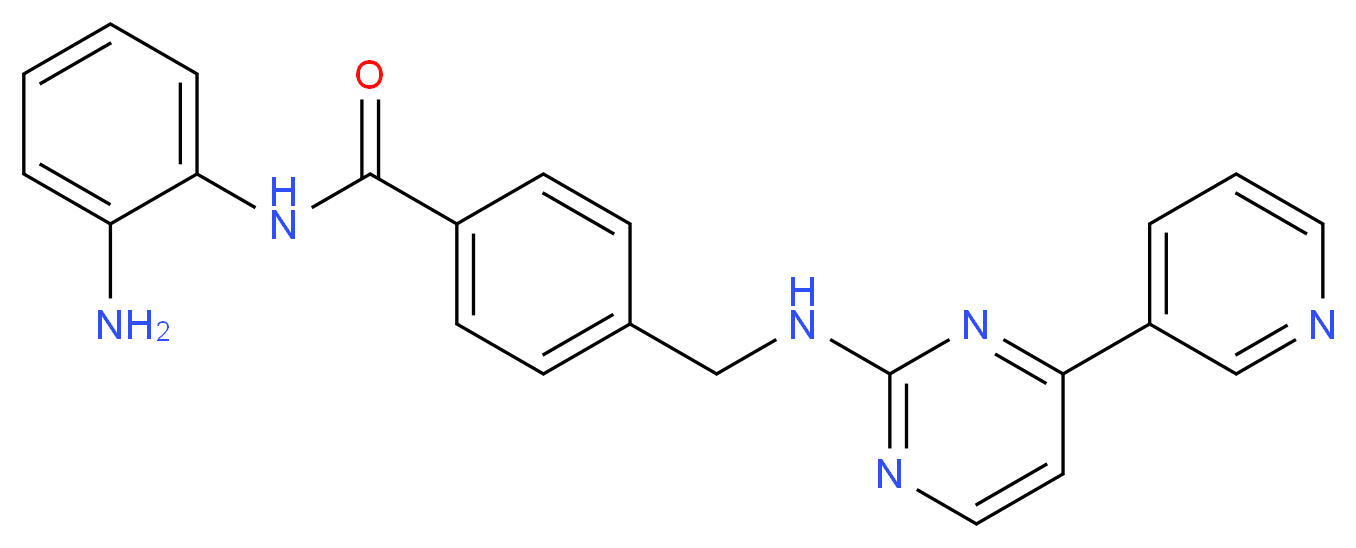 MGCD0103(Mocetinostat)_分子结构_CAS_726169-73-9)