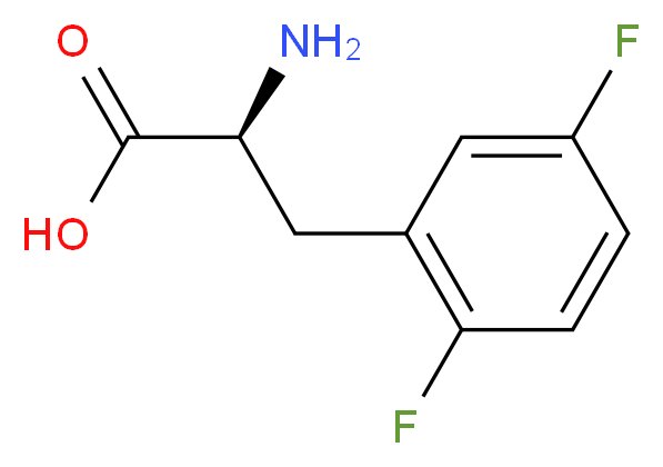 2,5-DIFLUORO-DL-PHENYLALANINE_分子结构_CAS_32133-38-3)