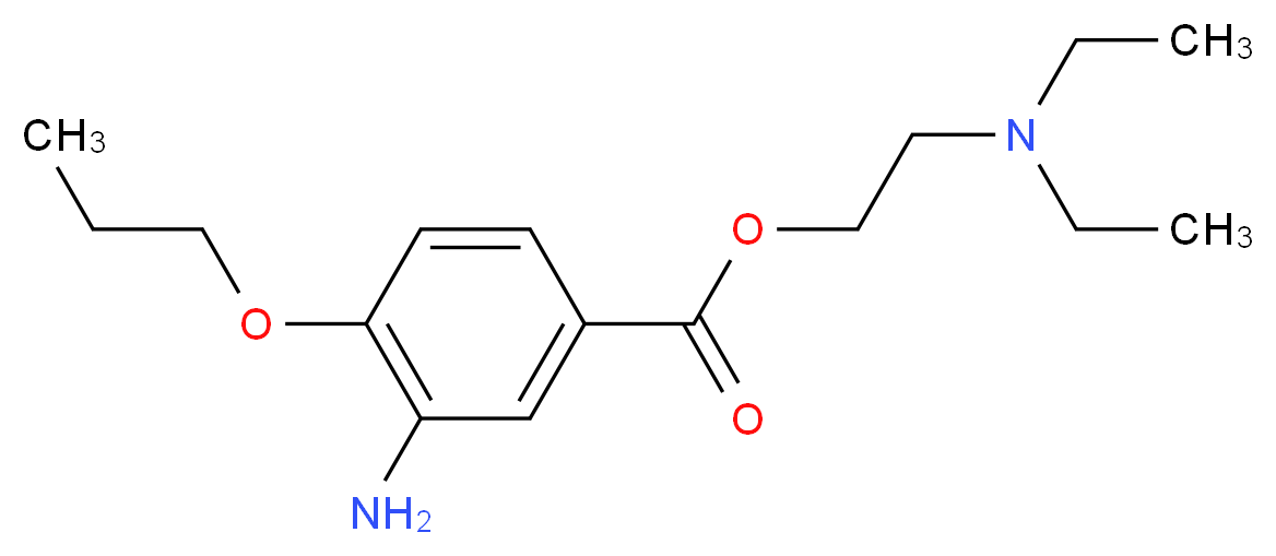 Proxymetacaine_分子结构_CAS_499-67-2)