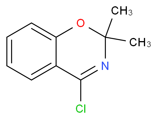 2-Chloro-2,2-dimethyl-2H-1,3-benzoxazine_分子结构_CAS_74405-07-5)