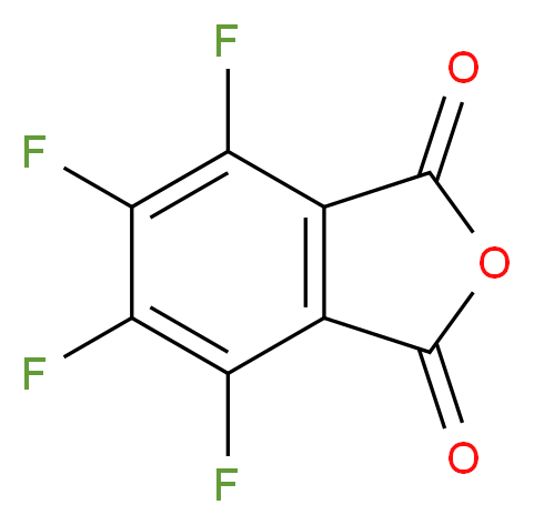 3,4,5,6-Tetrafluorophthalic anhydride 98%_分子结构_CAS_652-12-0)