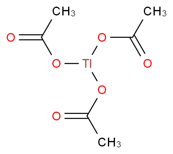 乙酸铊(III)_分子结构_CAS_2570-63-0)