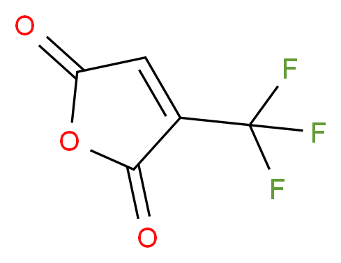 2-(Trifluoromethyl)maleic anhydride 97%_分子结构_CAS_700-27-6)