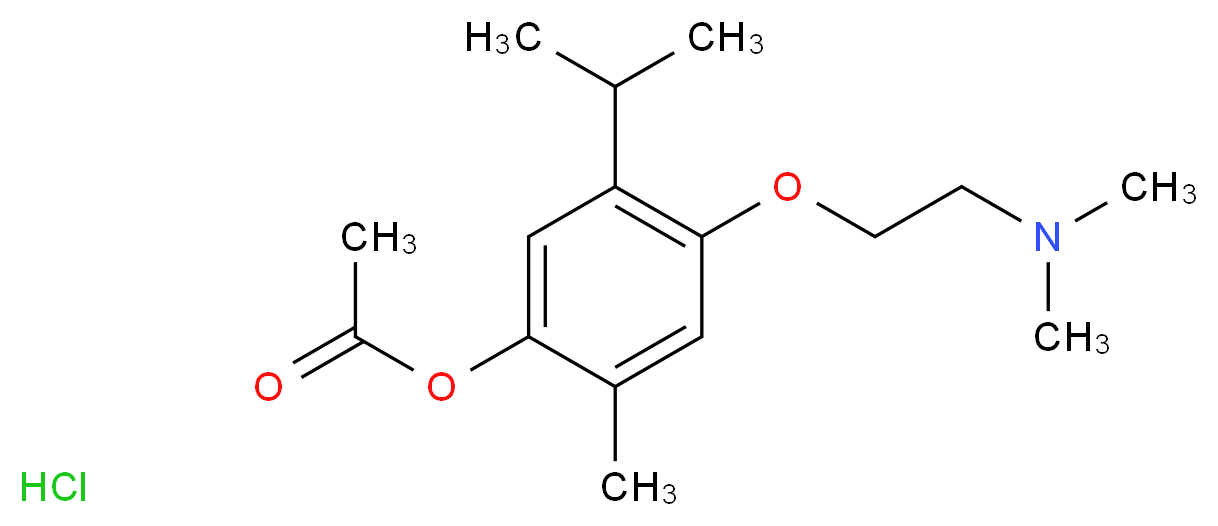 Moxisylyte hydrochloride_分子结构_CAS_964-52-3)