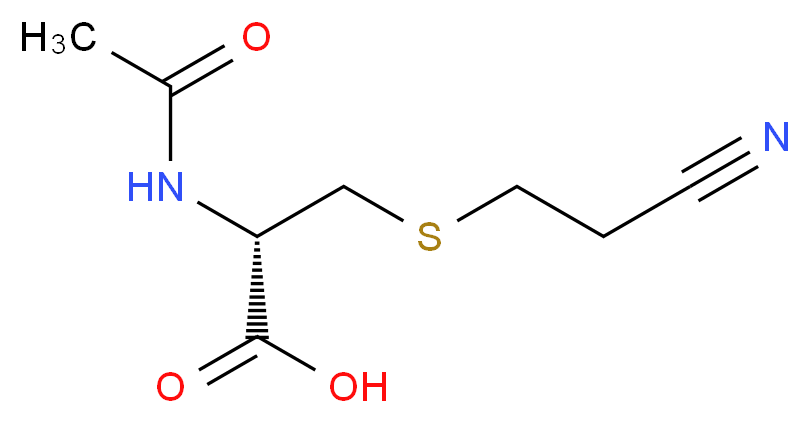 N-Acetyl-S-(2-cyanoethyl)-L-cysteine_分子结构_CAS_74514-75-3)