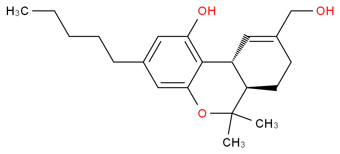 11-羟基-Δ9-四氢大麻酚_分子结构_CAS_36557-05-8)