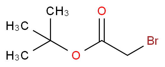 溴乙酸叔丁酯_分子结构_CAS_5292-43-3)