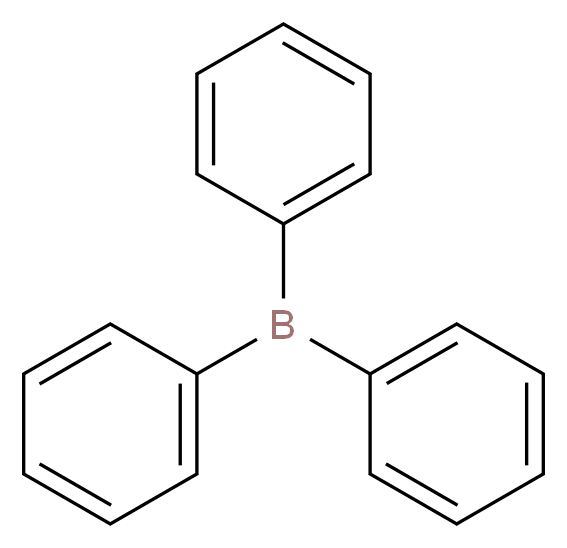 triphenylborane_分子结构_CAS_960-71-4