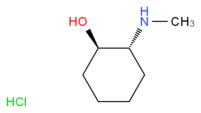 TRANS-2-METHYLAMINO-CYCLOHEXANOL HYDROCHLORIDE_分子结构_CAS_260392-65-2)