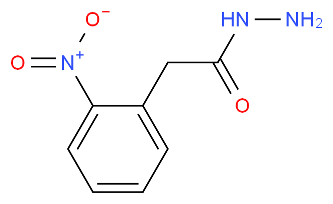 2-(2-nitrophenyl)acetohydrazide_分子结构_CAS_114953-81-0