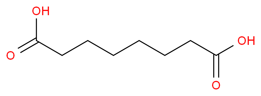 SUBERIC ACID_分子结构_CAS_505-48-6)