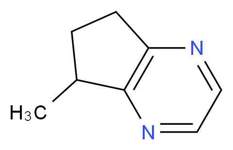 6,7-二氢-5-甲基-5H-环戊二烯并吡嗪_分子结构_CAS_23747-48-0)