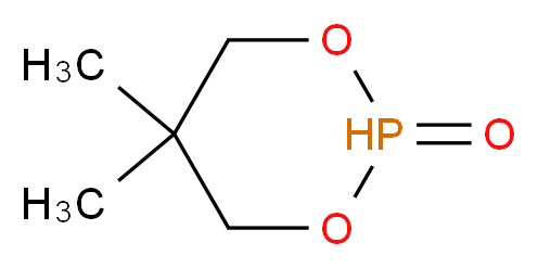 5,5-dimethyl-1,3,2λ<sup>5</sup>-dioxaphosphinan-2-one_分子结构_CAS_4090-60-2