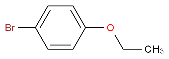 1-bromo-4-ethoxybenzene_分子结构_CAS_588-96-5