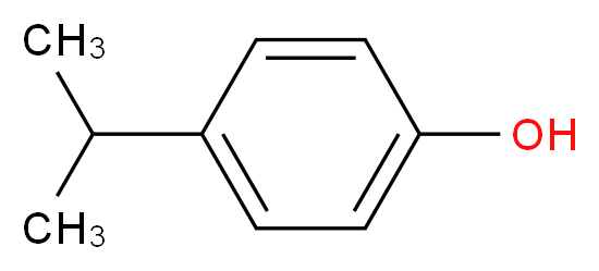 4-Isopropylphenol 98%_分子结构_CAS_99-89-8)