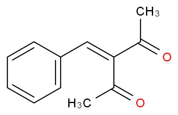 3-BENZYLIDENE-2,4-PENTANEDIONE_分子结构_CAS_4335-90-4)