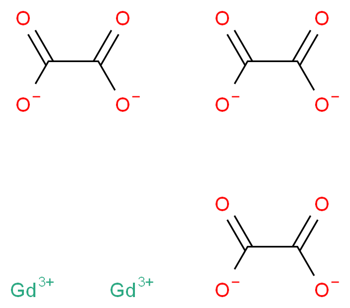 digadolinium(3+) ion trioxalate_分子结构_CAS_867-64-1