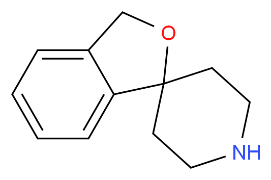 3H-Spiro[2-benzofuran-1,4'-piperidine]_分子结构_CAS_38309-60-3)