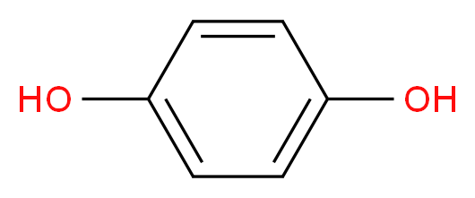 benzene-1,4-diol_分子结构_CAS_123-31-9