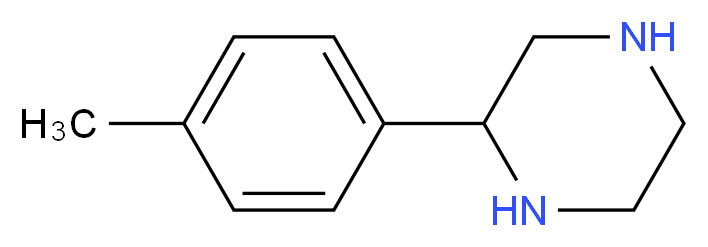 2-(4-Methylphenyl)piperazine_分子结构_CAS_65709-31-1)