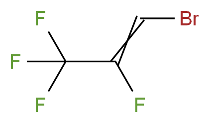 1-Bromo-1H-tetrafluoroprop-1-ene 97%_分子结构_CAS_666-32-0)