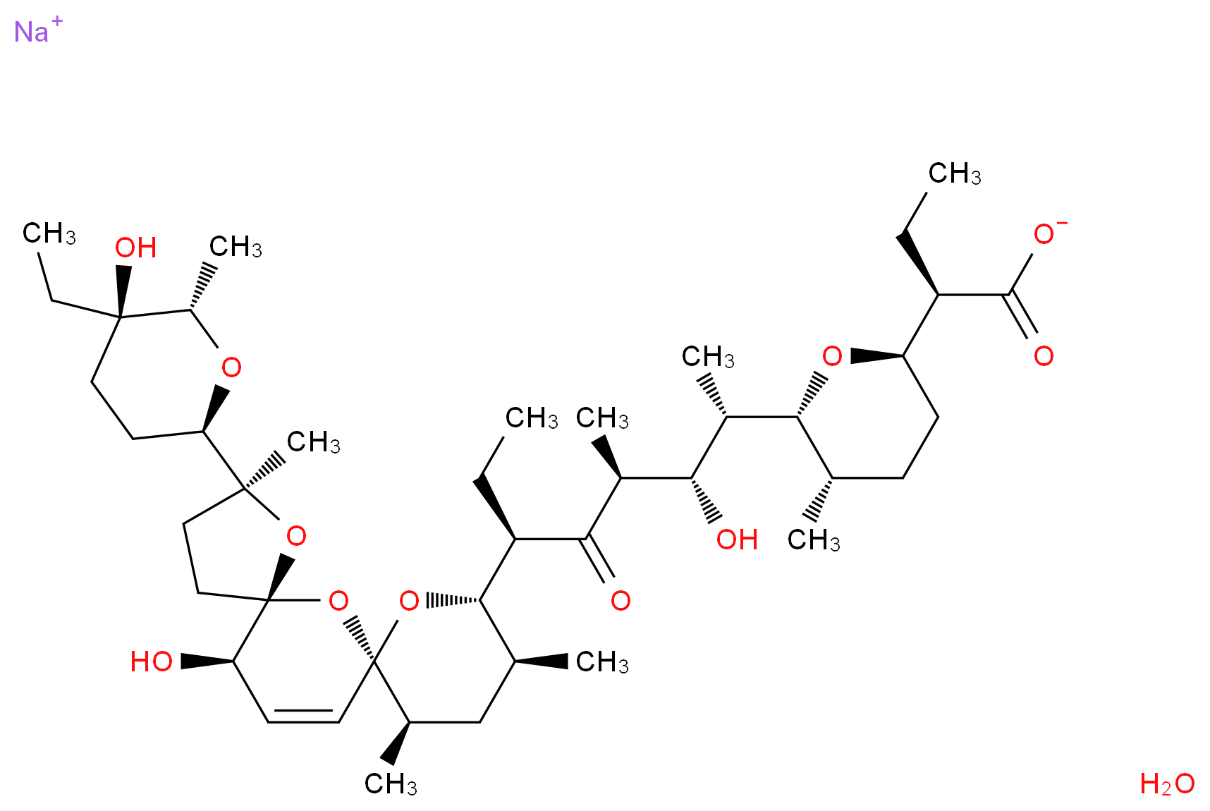 55721-31-8(anhydrous) 分子结构