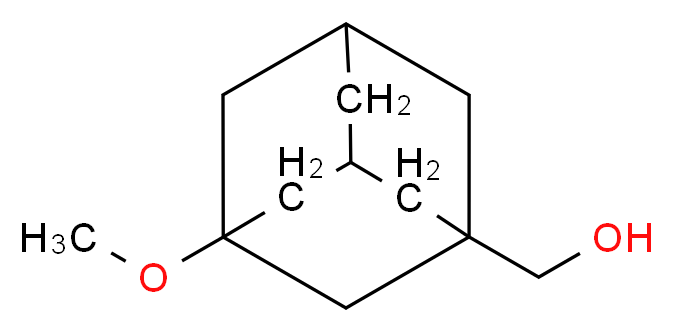 3-Methoxy-1-hydroxymethyladamantane_分子结构_CAS_36964-32-6)