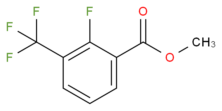 2-Fluoro-3-(trifluoromethyl)benzoic acid methyl ester_分子结构_CAS_178748-05-5)