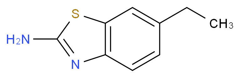 6-Ethyl-benzothiazol-2-ylamine_分子结构_CAS_21224-16-8)