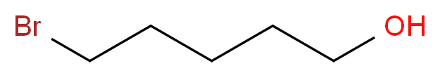 5-bromopentan-1-ol_分子结构_CAS_34626-51-2