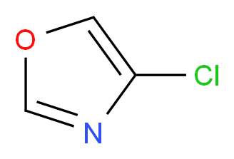 4-CHLORO-OXAZOLE_分子结构_CAS_120258-25-5)