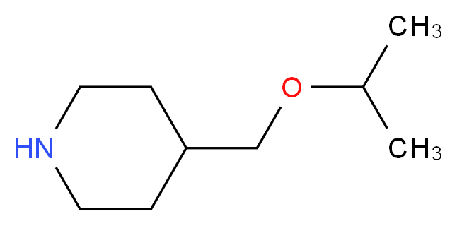 4-(isopropoxymethyl)piperidine_分子结构_CAS_1016827-31-8)