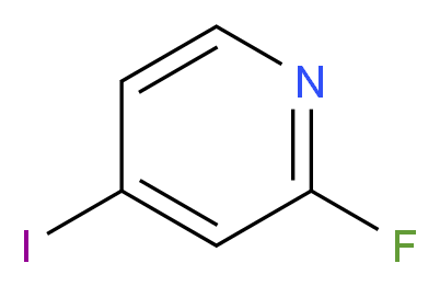 2-Fluoro-4-iodopyridine_分子结构_CAS_22282-70-8)