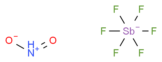 六氟锑酸硝_分子结构_CAS_17856-92-7)