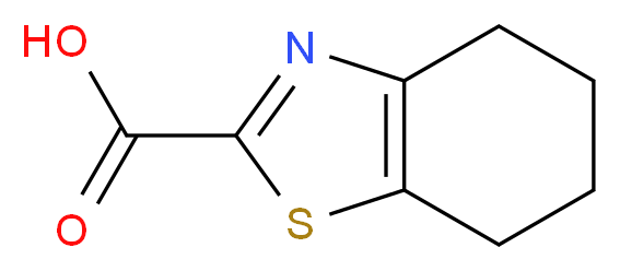 4,5,6,7-tetrahydro-1,3-benzothiazole-2-carboxylic acid_分子结构_CAS_1024058-35-2)