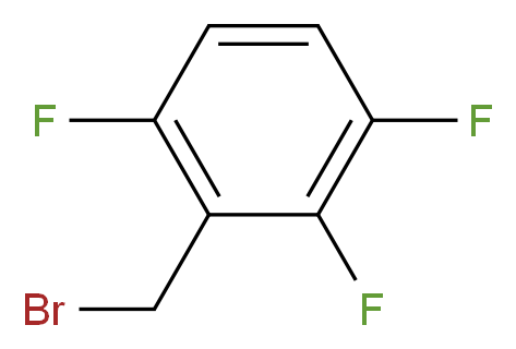 2,3,6-Trifluorobenzyl bromide_分子结构_CAS_151412-02-1)