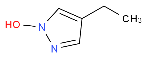 4-ethyl-1H-pyrazol-1-ol_分子结构_CAS_1211596-43-8)