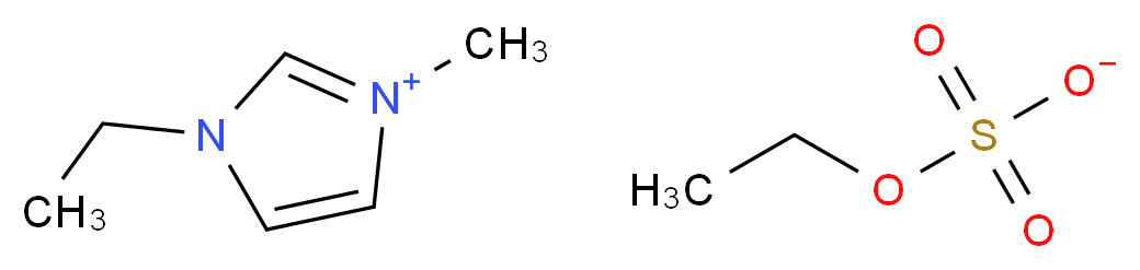 1-ethyl-3-methyl-1H-imidazol-3-ium ethyl sulfate_分子结构_CAS_342573-75-5